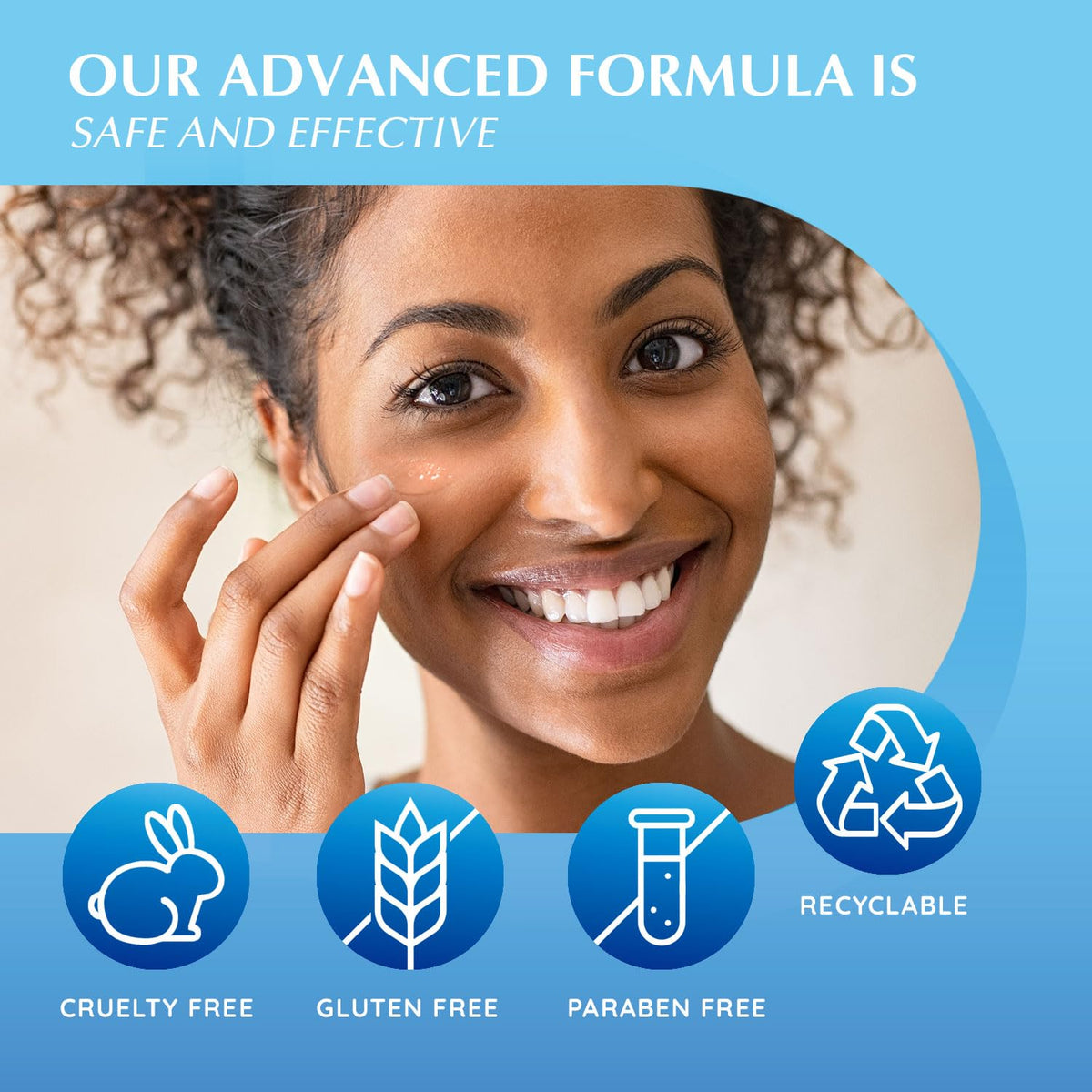 EnaSkin bottle on bathroom shelf showing everyday skincare placement benefit