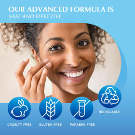EnaSkin bottle on bathroom shelf showing everyday skincare placement benefit