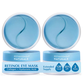 Enaskin Naturals front packaging showing value two-pack and 60 pairs benefit