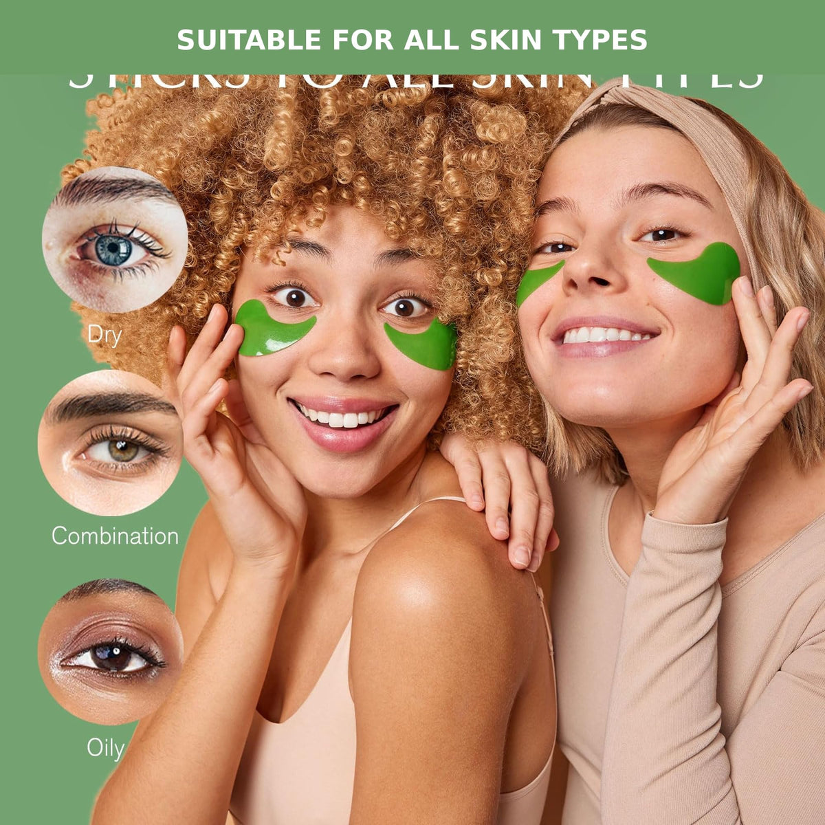 Enaskin Naturals leftover serum on fingertip showing hydrating residue