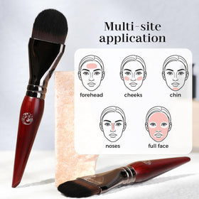 ENERGY brush spreading a facial mask for hygienic, even skincare application