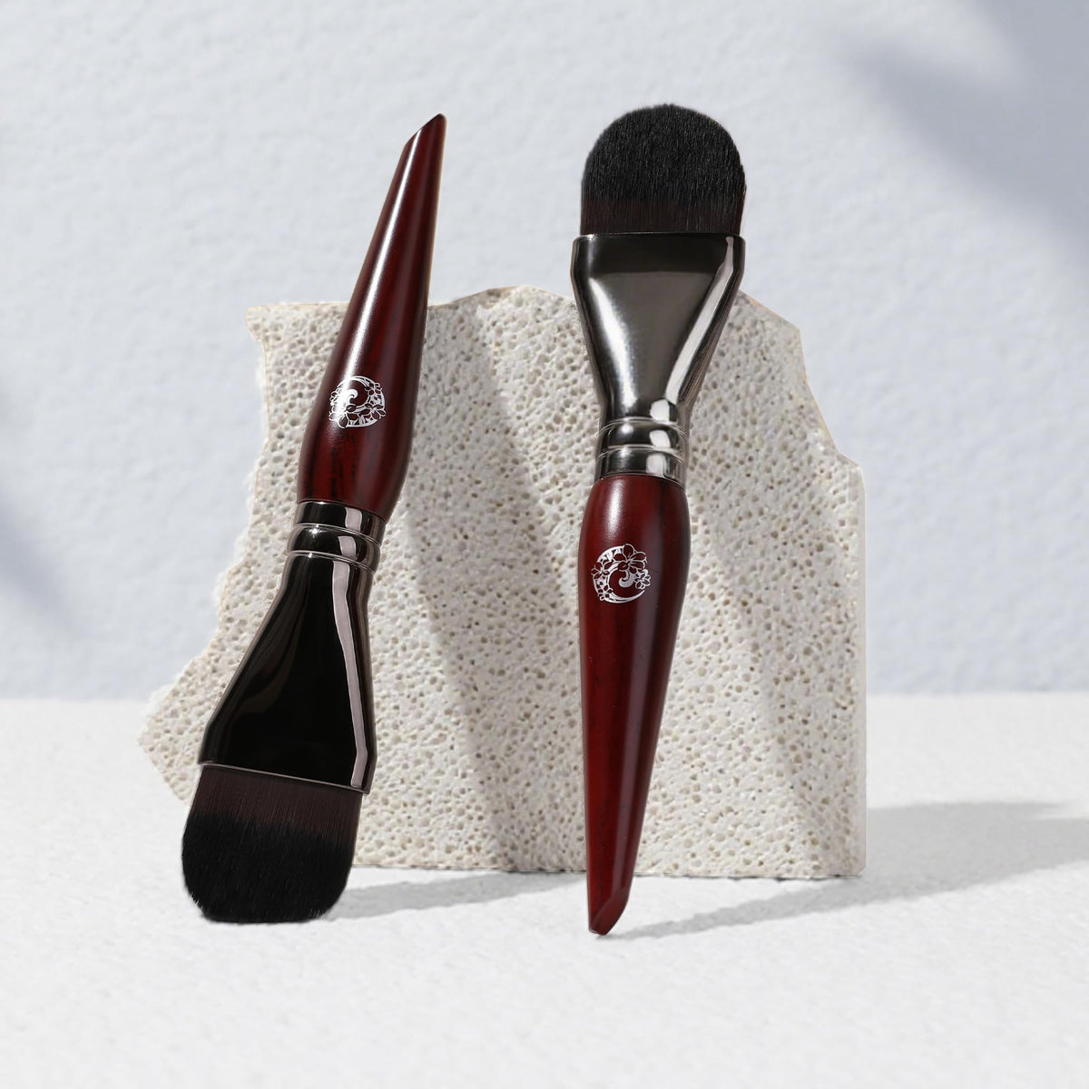 ENERGY brush staged in bathroom for at-home facial and makeup routine inspiration