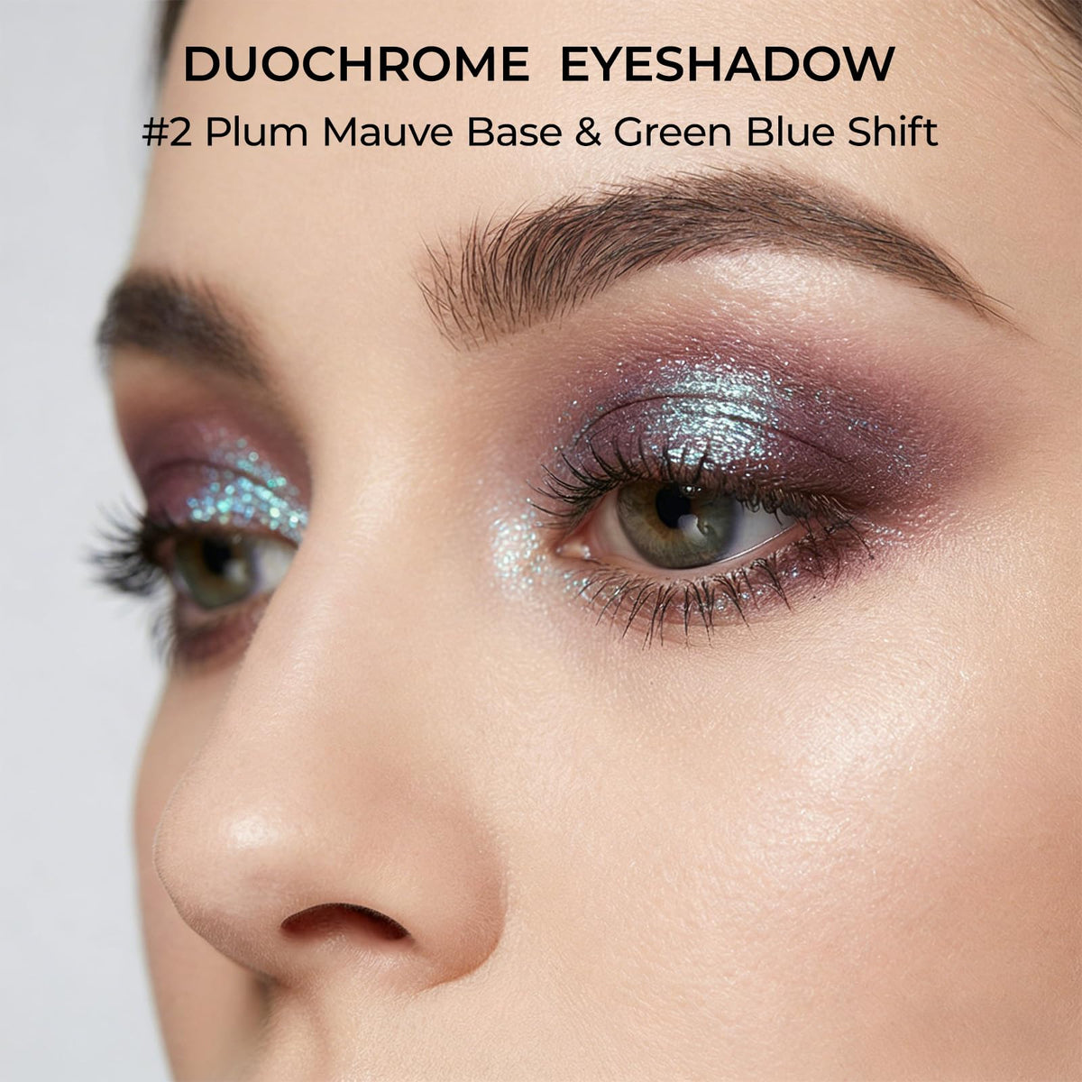 Enfuntins close-up texture revealing ultra-fine glitter and smooth application