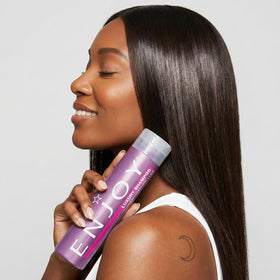 Enjoy application in hair while conditioning to show detangling and smoother-result benefit