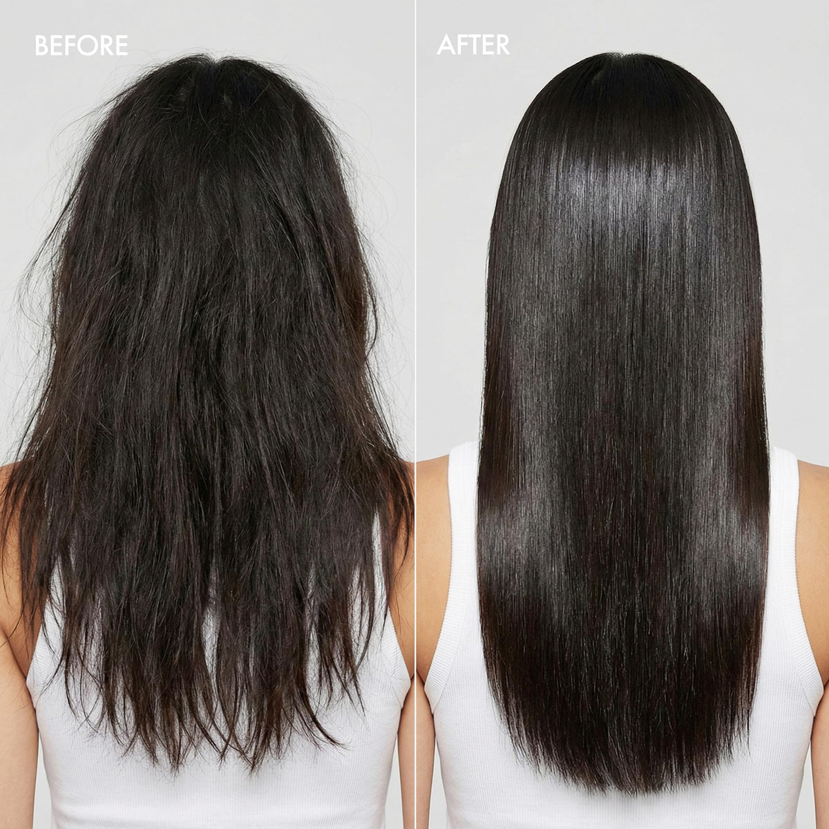 Enjoy being applied to damp hair demonstrating frizz control and styling preparation