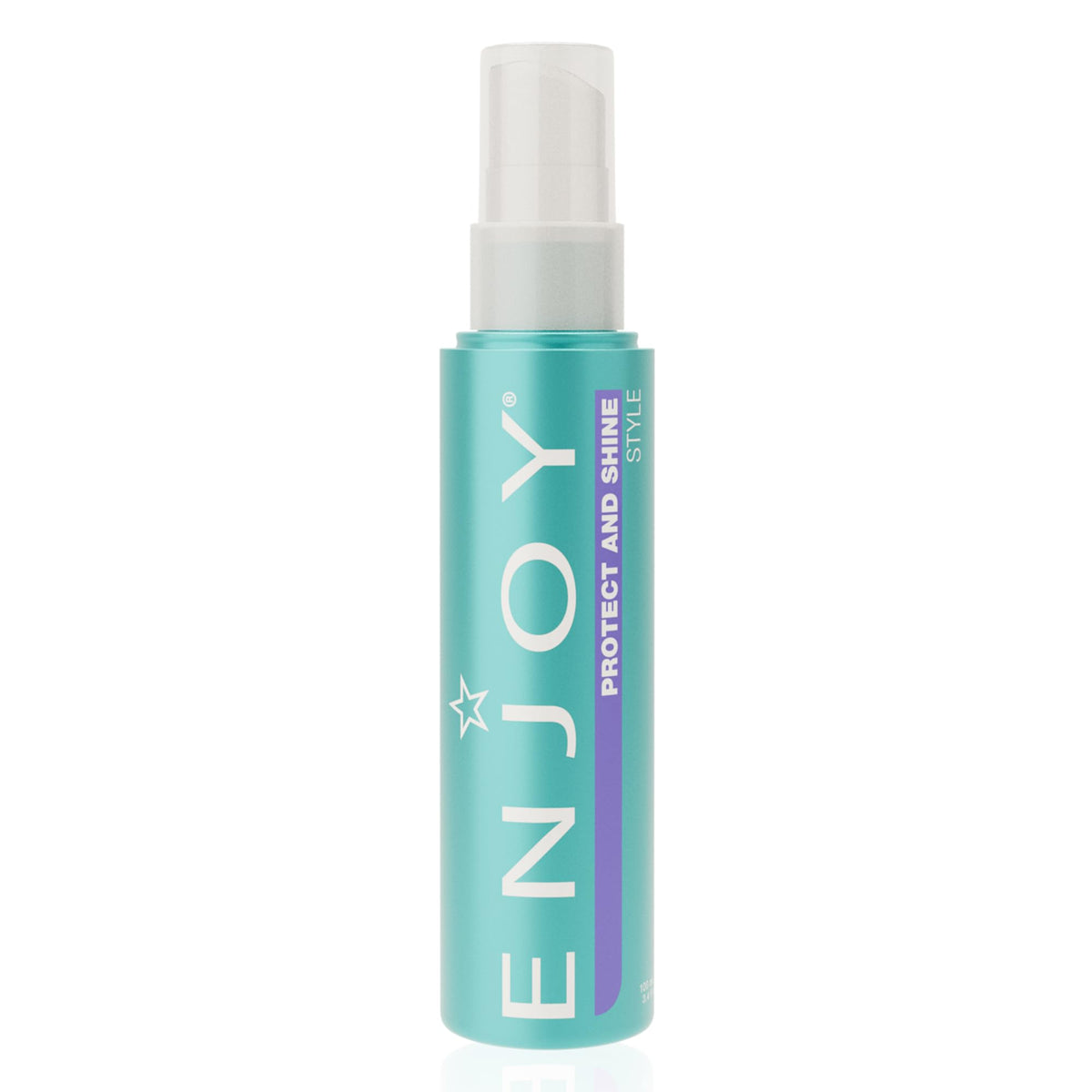 Enjoy bottle front packaging showing brand and lightweight serum benefits