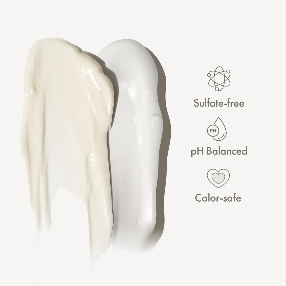 Enjoy size comparison bottles beside a hand to show 10.1 fl oz scale and travel convenience