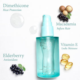 enly beauty macadamia and elderberry closeup emphasizing nourishing botanicals