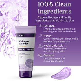 Envy cleanser staged in bathroom highlighting clean-beauty routine