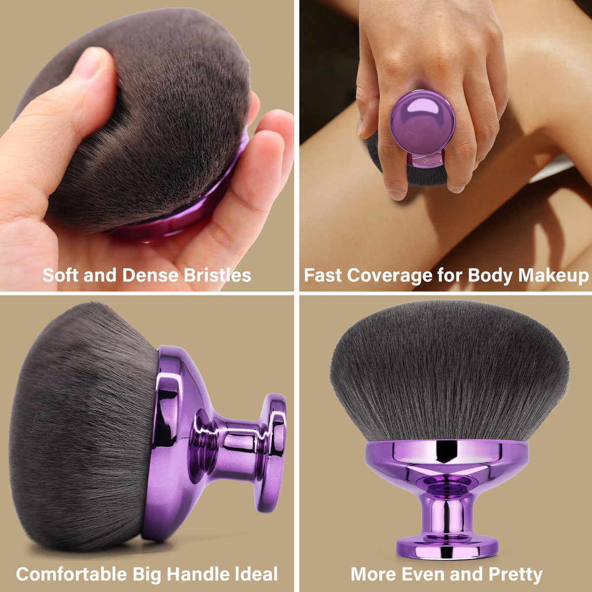 EOICCEOH purple ergonomic handle detail showing comfortable grip for precise control benefit