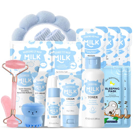 EONFAVE front packaging showing 17-piece milk skincare kit for gifting
