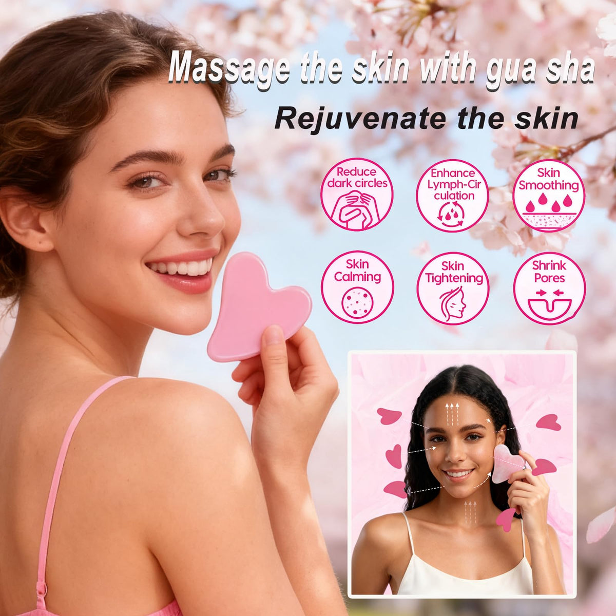 EONFAVE mask tube label detail highlighting sakura ingredients and easy-squeeze tube