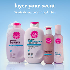 eos in hand for scale conveying 6 fl oz size and travel-friendly benefit