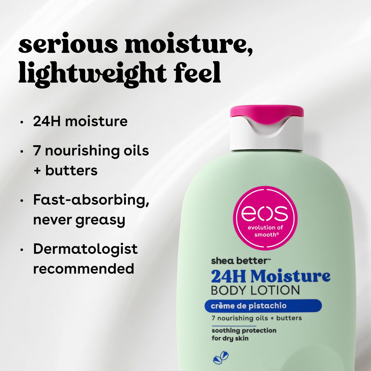 eos 16 fl oz bottle next to a hand for clear size and value benefit