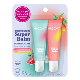 eos front packaging showing both Watermelon Frosé and Mango Melonade, convenient duo