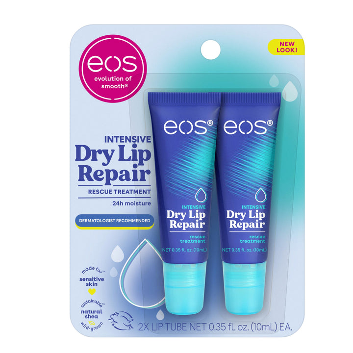 eos front packaging twin pack showing compact design and quick hydration