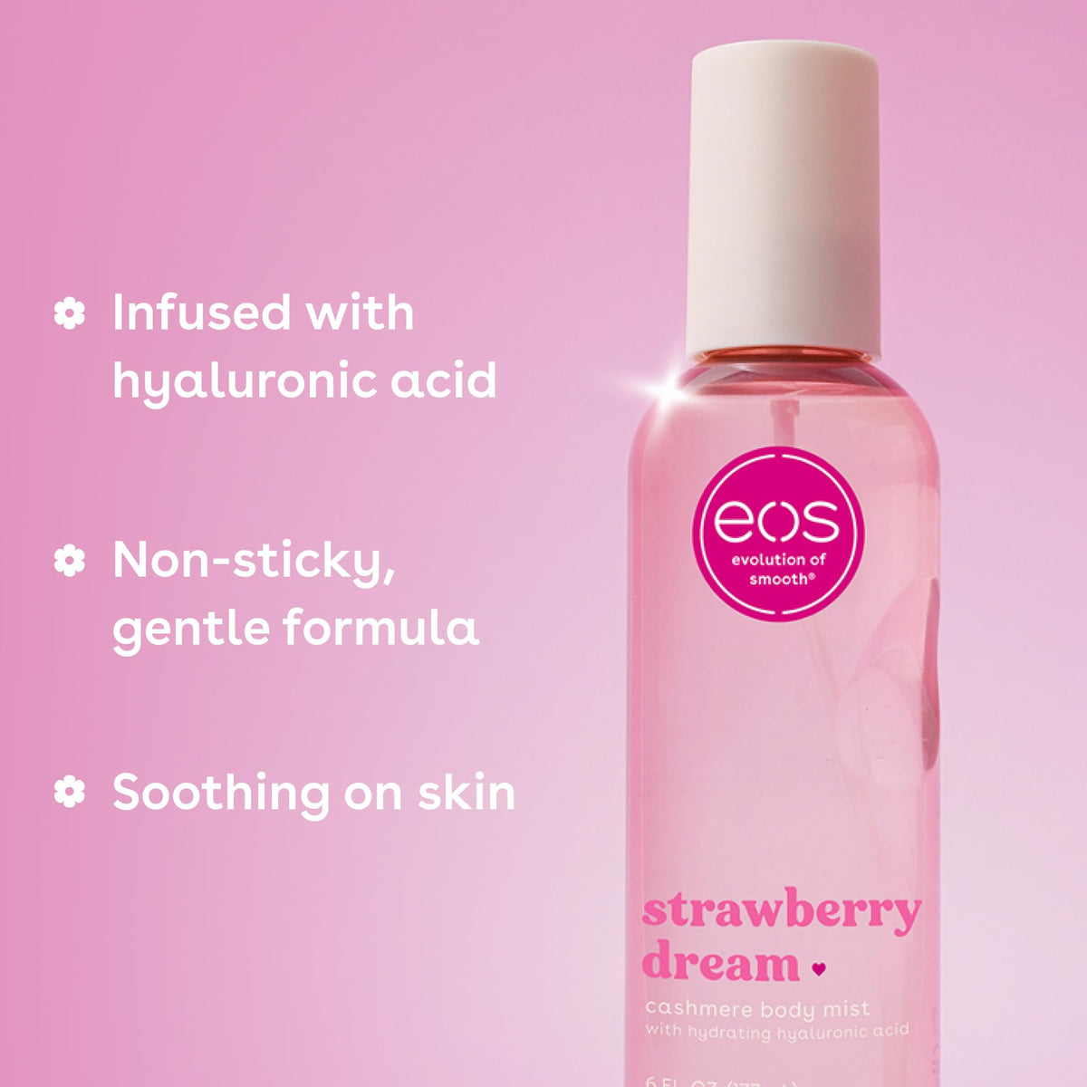 eos close-up of spray nozzle demonstrating fine mist control benefit