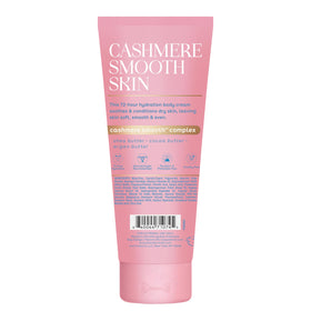 eos product label visible with ingredient highlights for nourishing care