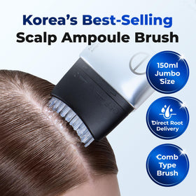 EPAIS comb applicator closeup demonstrating hygienic twist on/off control benefit