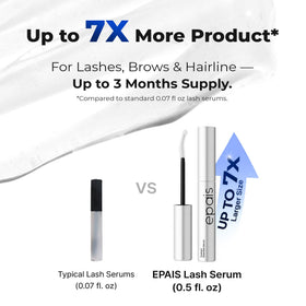 EPAIS curved brush evenly coating lashes for fuller appearance