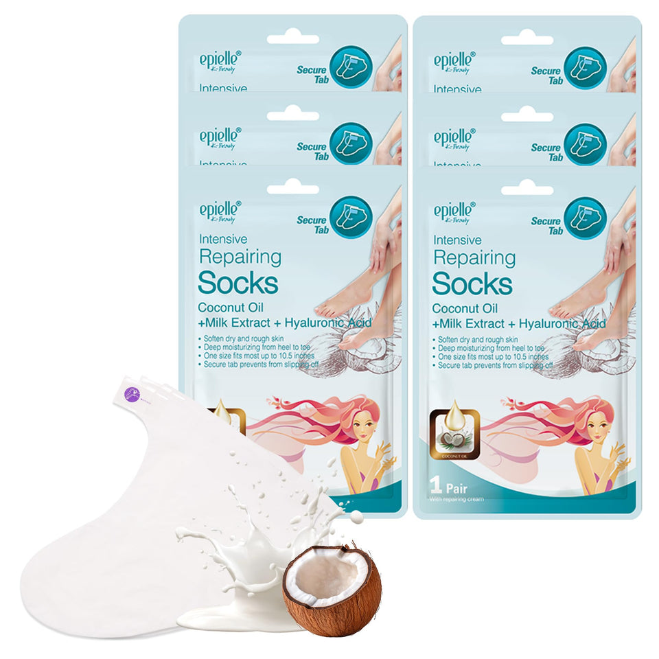 Epielle front packaging showing six pairs and product benefits