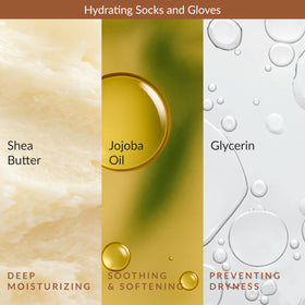 Hand next to Epielle glove packaging to show scale and travel-friendly size