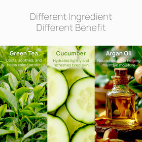 Epielle ingredient label closeup showing natural extracts benefit