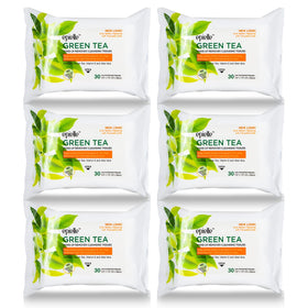Epielle pack front view showing 30-count pack and green tea branding for easy identification