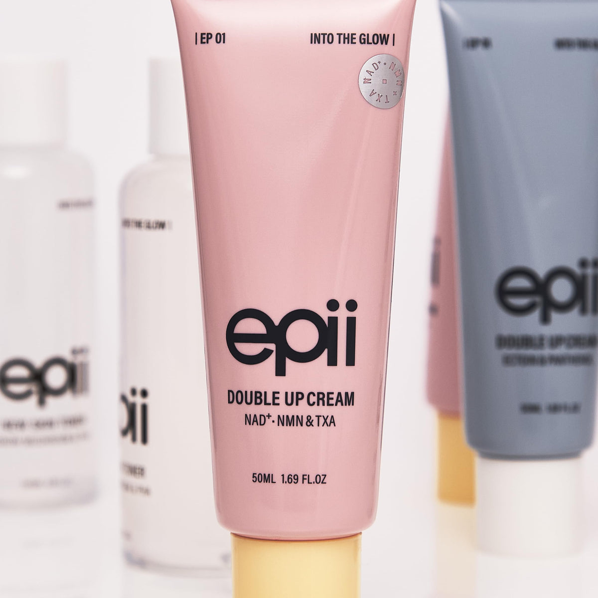 epii jar on bathroom shelf lifestyle showing daily routine integration benefit