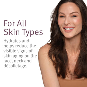 Close-up texture of Epionce cream highlighting creamy consistency for deep moisturization