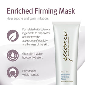 Epionce creamy mask texture close-up demonstrating rich hydration