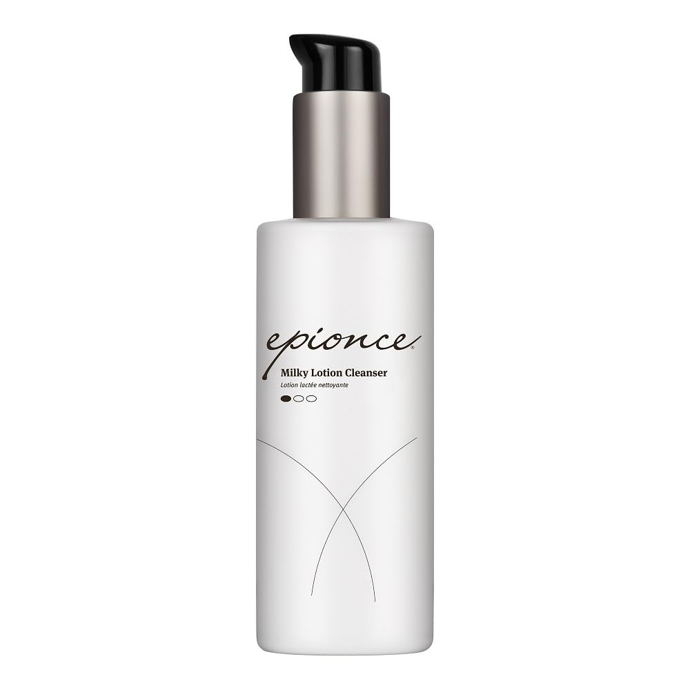 Epionce front bottle showing cleanser and protective packaging benefit