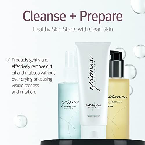 Epionce removing waterproof mascara demonstrating effective makeup removal