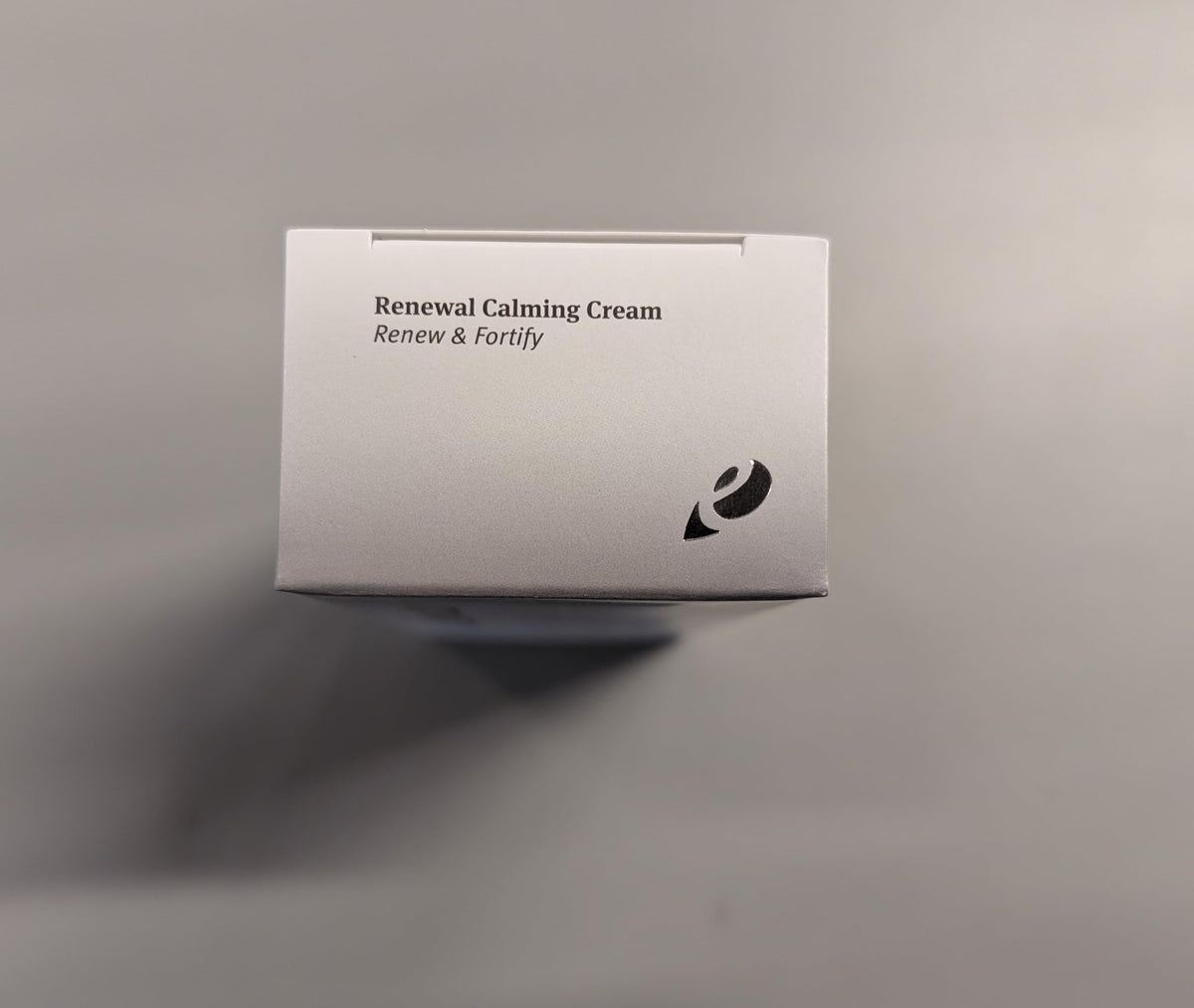 Epionce applied to face showing gentle calming effect for sensitive skin