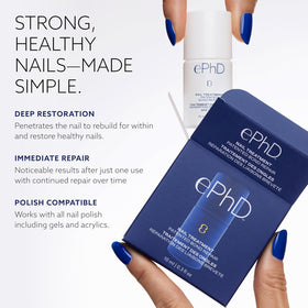epres ePhD held in hand to show compact size and travel-friendly benefit