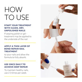 epres ePhD applied as a basecoat on nails showing polish-ready strength