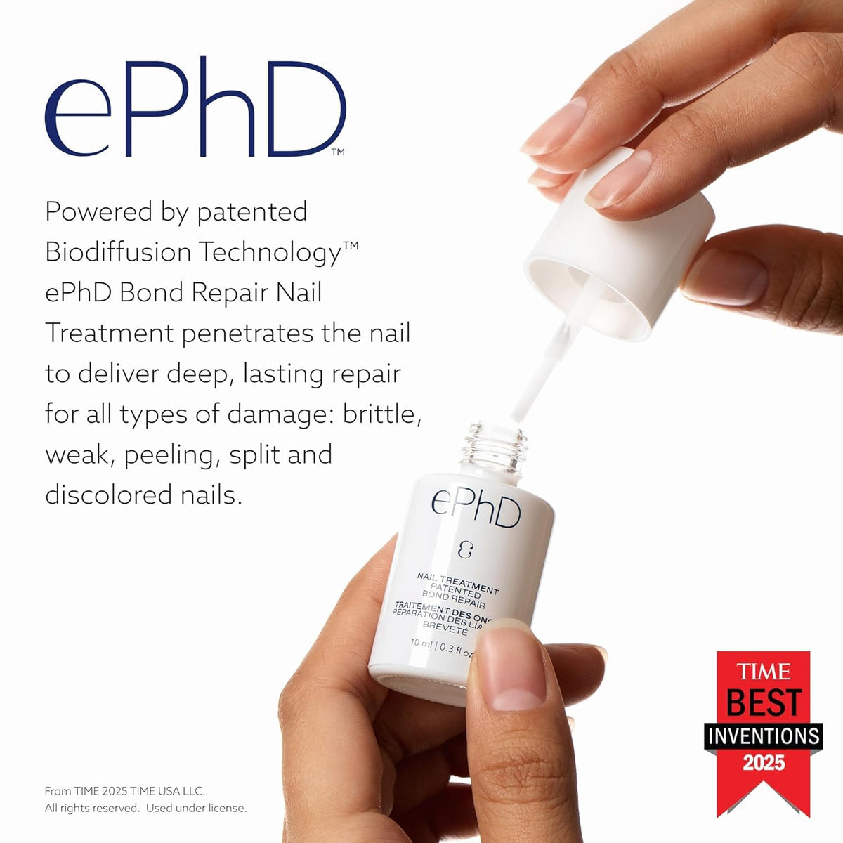 epres ePhD serum texture close-up showing smooth, fast-absorbing formula