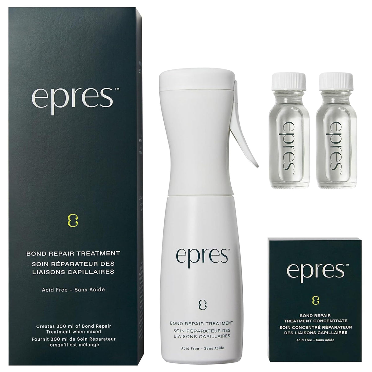 epres bottle front view showing branding and compact starter kit benefit