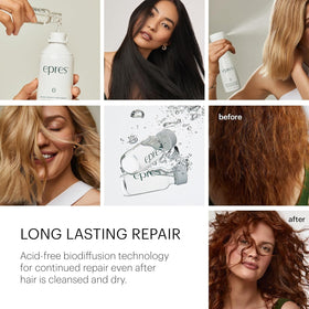 epres clear formula drop close-up showing lightweight texture and absorption
