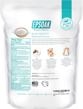 Epsoak label close-up made in USA and cruelty-free benefit