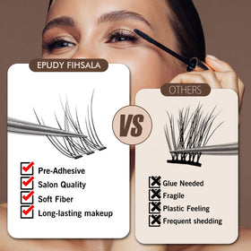 EPUDY FIHSALA application step being pressed onto lash line for instant wear