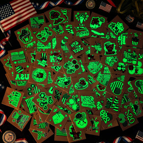 Epuxiael close-up of 250th and flag designs highlighting clear vivid printing