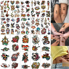 Epuxiael front packaging showing 20 sheets and 96 tattoos, easy selection benefit