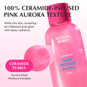 EQQUALBERRY ceramide pearl complex illustration emphasizing barrier repair benefit