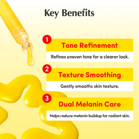 EQQUALBERRY dropper dispensing serum texture for quick absorption and non-sticky finish