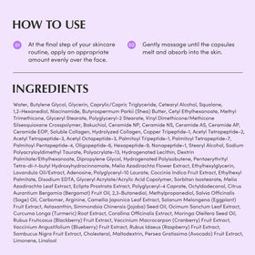 EQQUALBERRY label close-up emphasizing ingredient concentrations and transparency