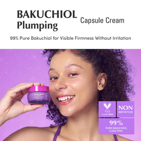 EQQUALBERRY jar open with visible microcapsules for fresh active delivery