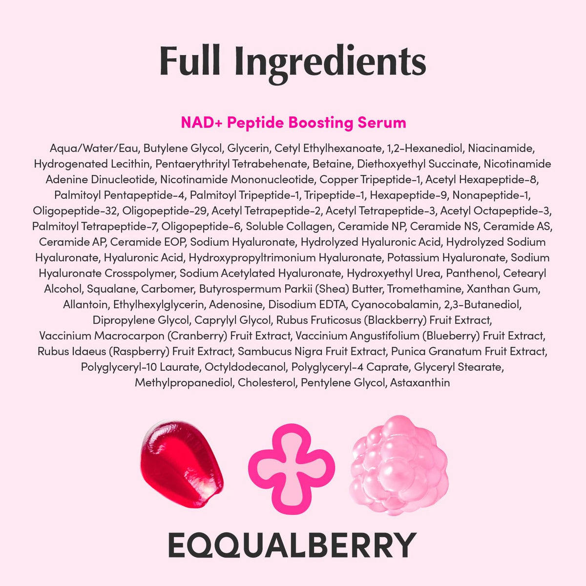 EQQUALBERRY serum on bathroom vanity in natural light for daily routine