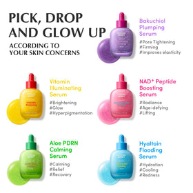 EQQUALBERRY serum layered under moisturizer showing compatibility and boost in hydration