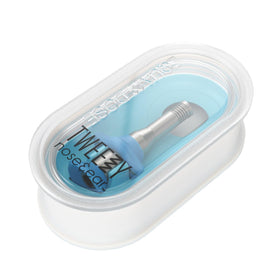 EQUADOSE Tweezy lifestyle bathroom counter shows everyday grooming readiness and neat results